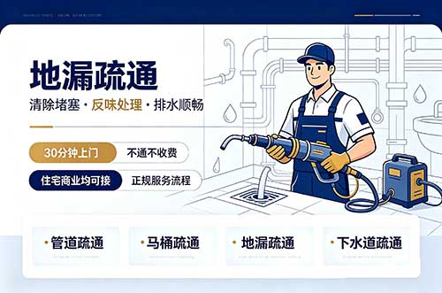 淮安地漏疏通